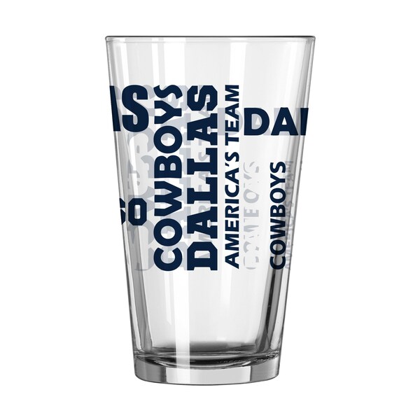 Logo Brands Dallas Cowboys 16oz Spirit Pint Glass 609-G16P-5 - main